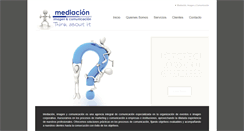 Desktop Screenshot of mediacioneimagen.com